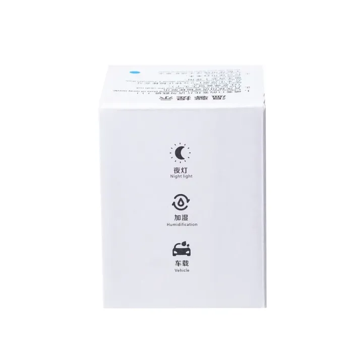 Увлажнитель воздуха для дома мини портативный USB 250 мл ароматический диффузор с подсветкой Белый - изображение 9