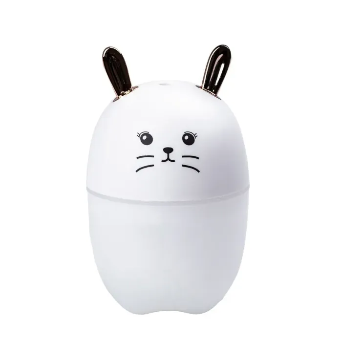 Зволожувач повітря для дому дитячий портативний USB 220 мл ароматичний дифузор з підсвічуванням Білий (HPBH17200W) - зображення 1