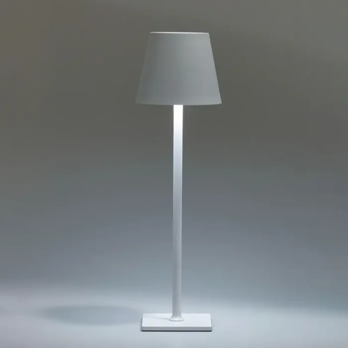 Лампа настільна акумуляторна в скандинавському стилі 5 Вт 5200mA настільний світильник Білий (HP400W) - зображення 4