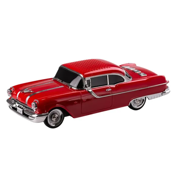 Портативна колонка Bluetooth бездротова у формі машинки 3 Вт потужна Червоний (UR125R) - зображення 5