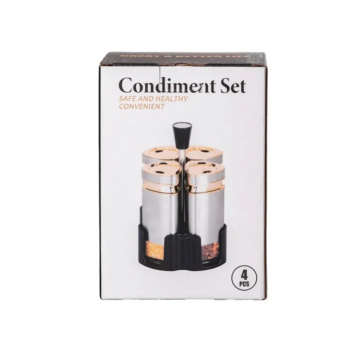 Набор для специй на подставке 4 предмета по 120 мл. (HP531L1008GJ) - изображение 6