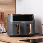 Аерофритюрниця електрична аерогриль 8 л 2800 Вт температура до 200 С та таймер SOKANY SK-ZG-8030 (SKZG8030G)