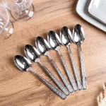 Набір столових ложок 6 шт нержавіюча сталь нержавіюча сталь гальванічне покриття (HP693)