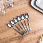 Набір столових чайних ложок 6 шт нержавіюча сталь нержавіюча сталь гальванічне покриття (HP703)