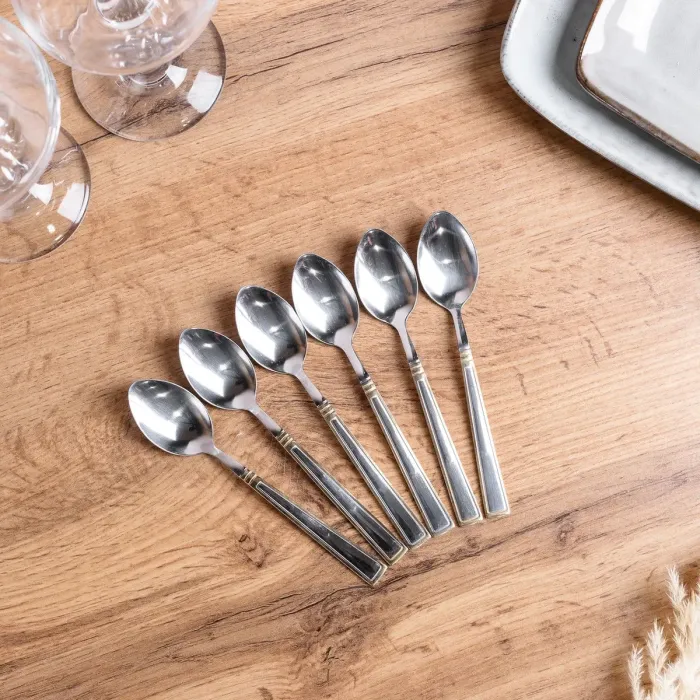Набор столовых чайных ложек 6 шт. - изображение 1