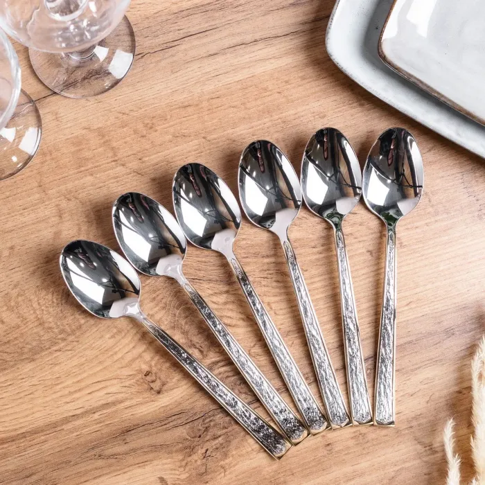Набор столовых ложек из нержавеющей стали 6 штук (HP96919) - изображение 1