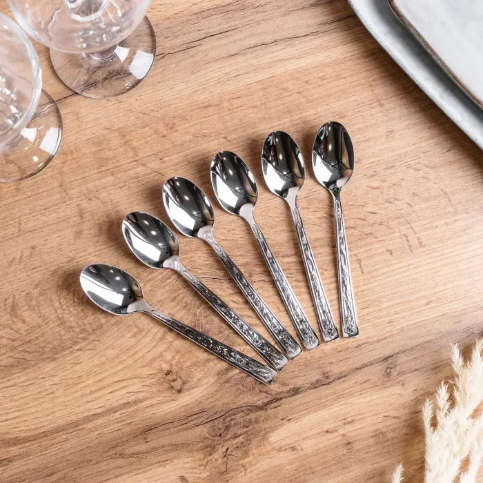Набор чайных ложек из нержавеющей стали 6 штук (HP96925) - изображение 1