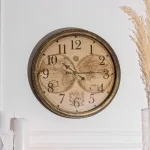 Годинник настінний великий круглий Глобус (HP211)