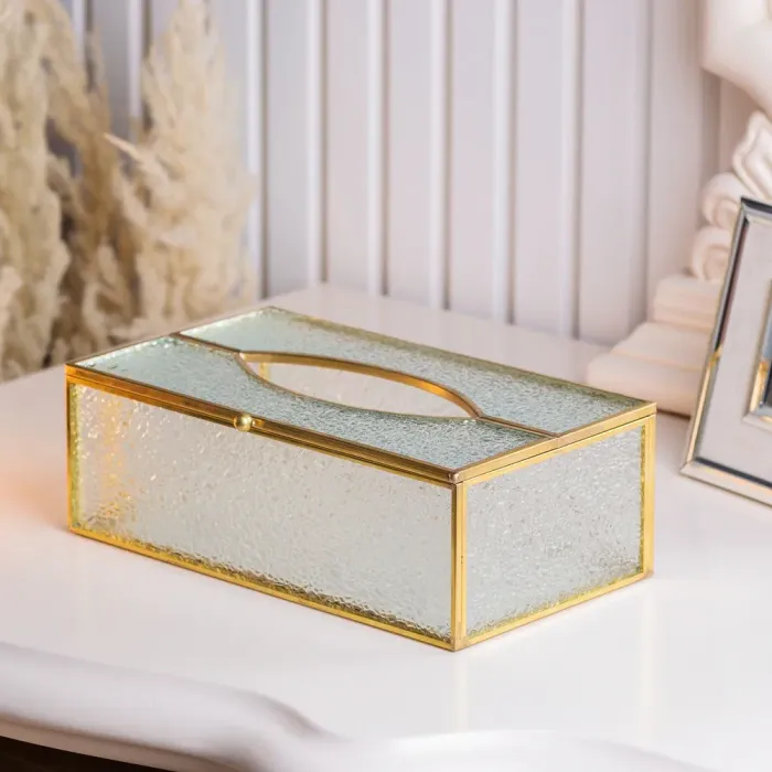 Серьги золотые кристаллы стекло и металл 25,5х7,5х12,5 (HP409) - изображение 1