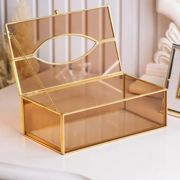 Салфетка золотая стекло и металл 25,57,512,5 (HP408) - изображение 2