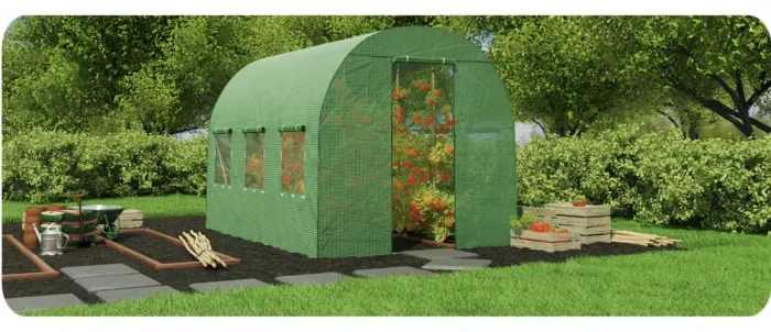Теплиця парник садовий Plonos 6m2 2x3м Польща (P0021) - изображение 3