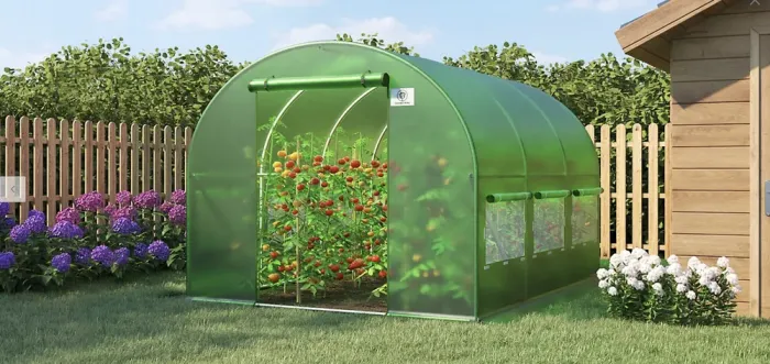 Парник теплиця Garden Rosa 6м2 (300х200х200см) Польща (P0021) - изображение 4