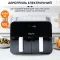 Аэрофритюрница электрическая аэрогриль 10л 2400Вт SOKANY SK-10005 (SK10005)