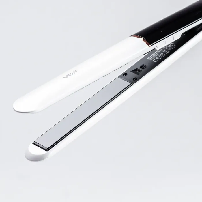 Випрямляч для волосся керамічний з РК дисплеєм, стайлер для вирівнювання волосся та завивки VGR V-515 (V515W) - зображення 8