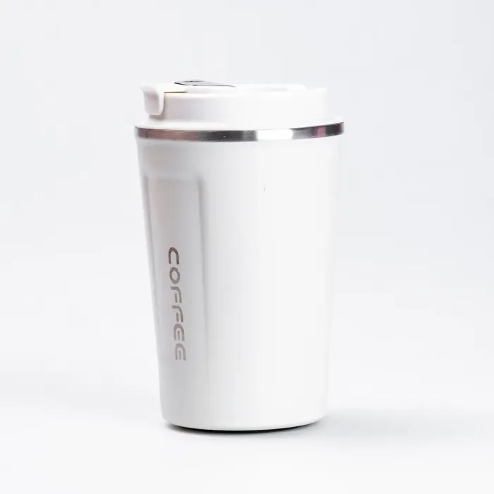 Термос из нержавеющей стали 380 мл с датчиком температуры термокружка до 12 часов. (HPGM5821BE) - изображение 2