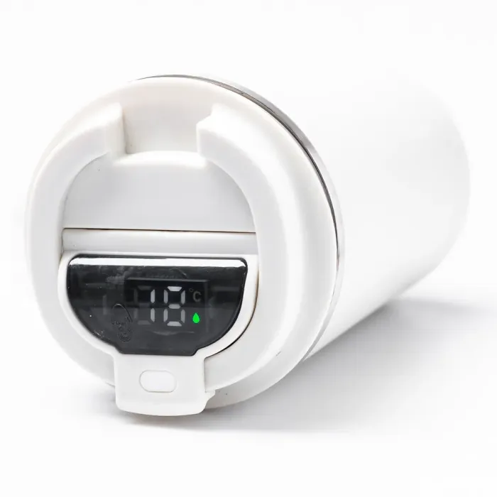 Термос из нержавеющей стали 380 мл с датчиком температуры термокружка до 12 часов. (HPGM5821BE) - изображение 5