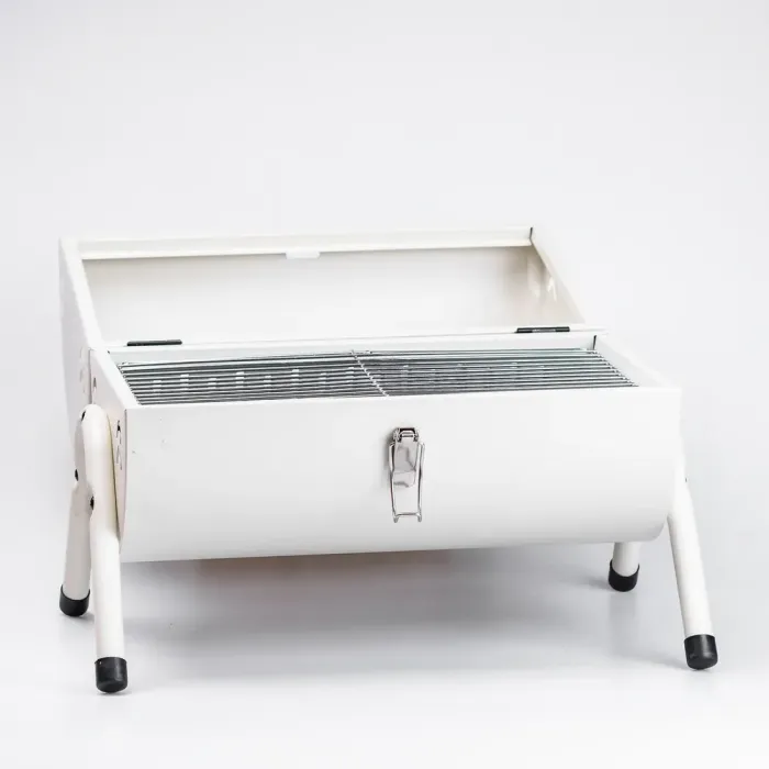 Переносний складний мангал барбекю 38×28×40 (см), гриль барбекю з кришкою (HP452GBE) - зображення 8