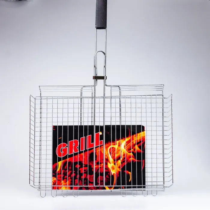 Решетка на мангал для гриля и барбекю 58327 (см) – универсальная, глубокая (HP459) - изображение 9