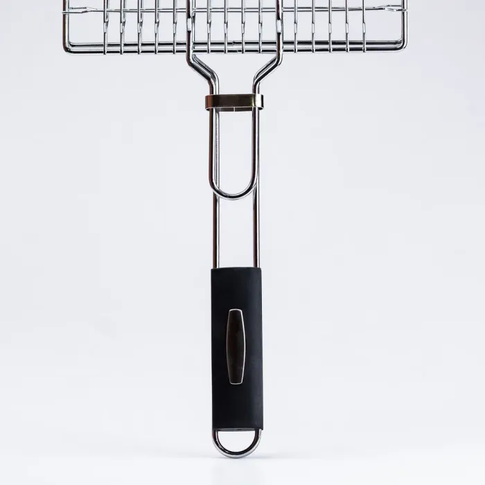 Решетка гриль для мангала 55254(см) - решетка для барбекю из нержавеющей стали (HP455RESH) - изображение 6