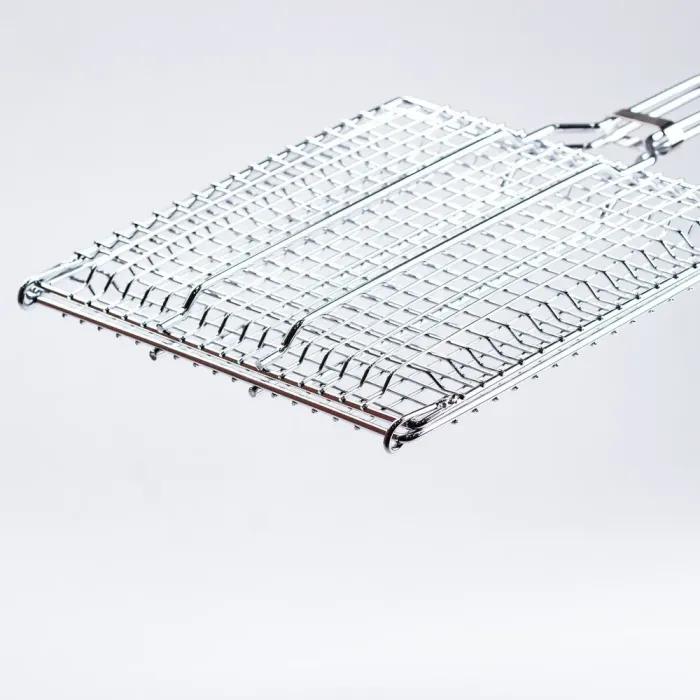 Решетка гриль для мангала 55254(см) - решетка для барбекю из нержавеющей стали (HP455RESH) - изображение 7