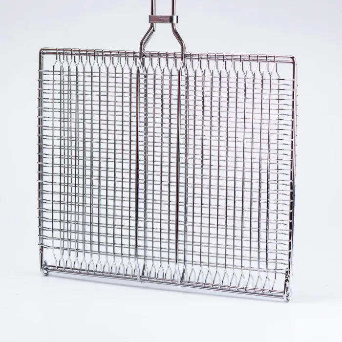 Решетка для гриля на мангал 40*30см из нержавеющей стали (HP453RESH) - изображение 5