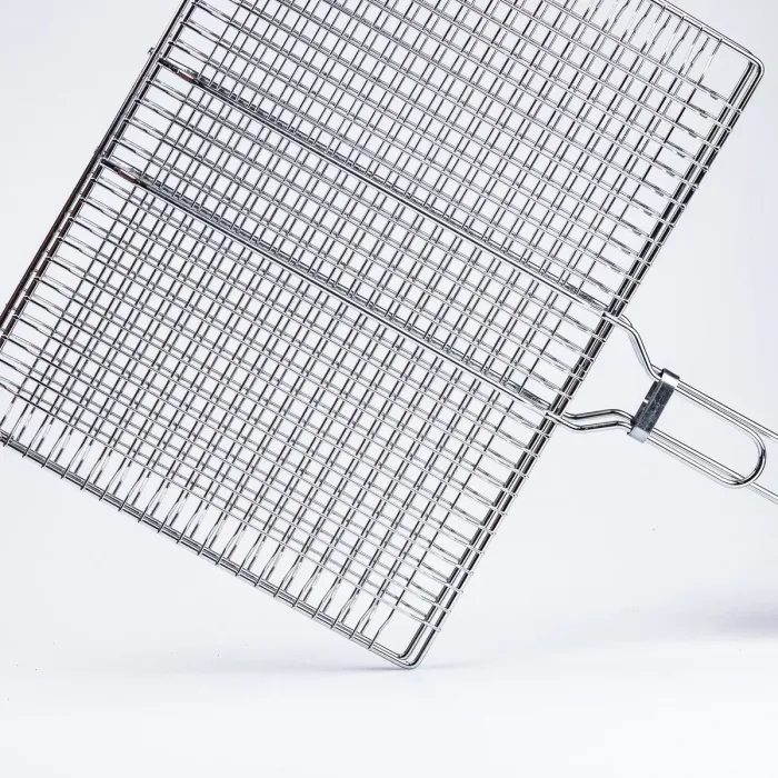 Решетка для гриля на мангал 40*30см из нержавеющей стали (HP453RESH) - изображение 6