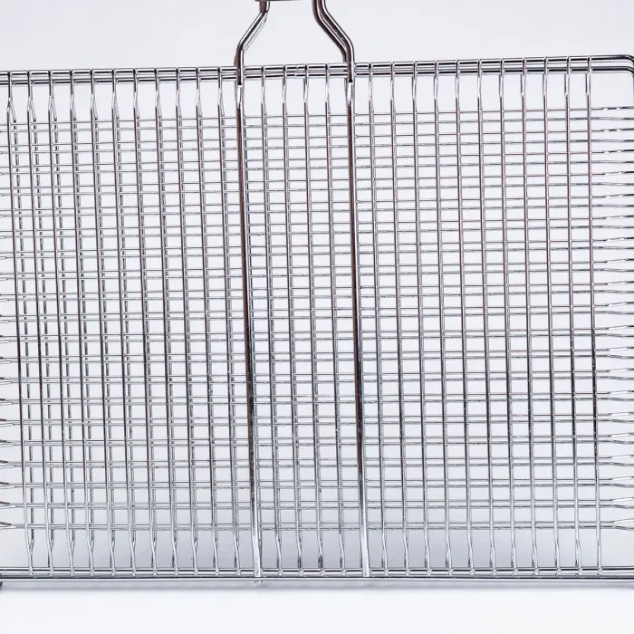 Решетка для гриля на мангал 40*30см из нержавеющей стали (HP453RESH) - изображение 7