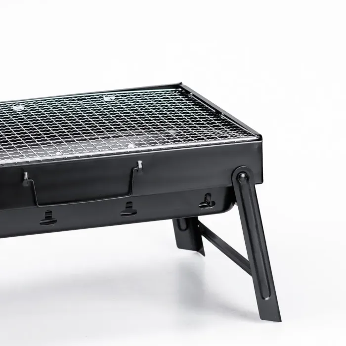 Мангал с решеткой складной портативный 433023.5(см) - маленький мангал барбекю гриль (HP450M) - изображение 6