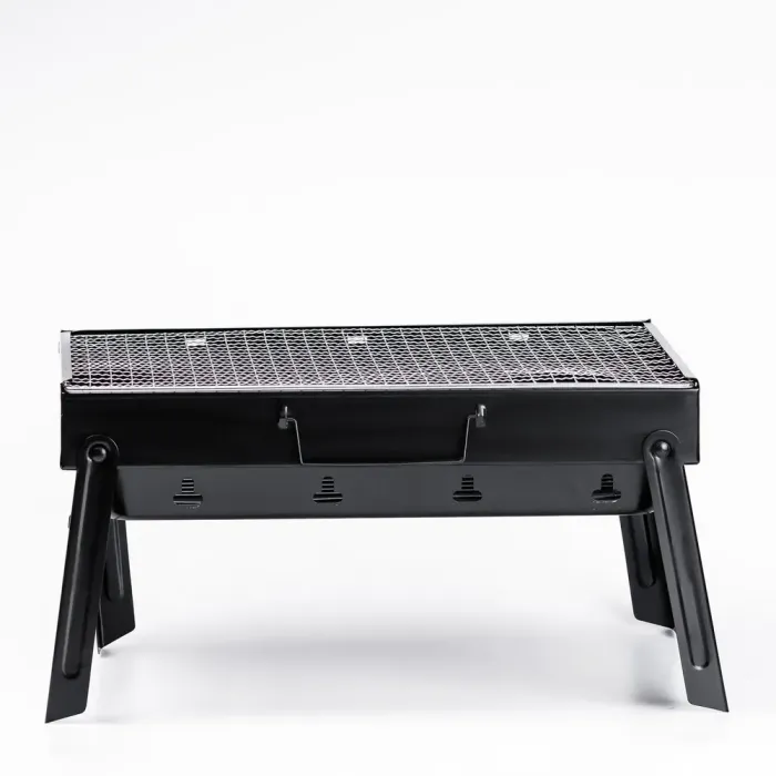 Мангал с решеткой складной портативный 433023.5(см) - маленький мангал барбекю гриль (HP450M) - изображение 3