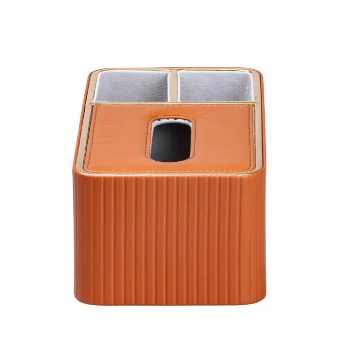 Салфетка на стол с двумя дополнительными отделениями • Подставка для салфеток Коричневый - изображение 3