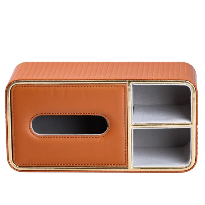 Салфетка на стол с двумя дополнительными отделениями • Подставка для салфеток Коричневый - изображение 5