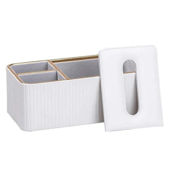 Салфетка на стол с двумя дополнительными отделениями • подставка для салфеток Бежевый - изображение 4