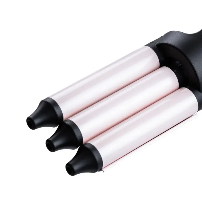 Плойка для завивки волосся керамічна на 3 хвилі з потужністю 50 Вт (V593) - зображення 5