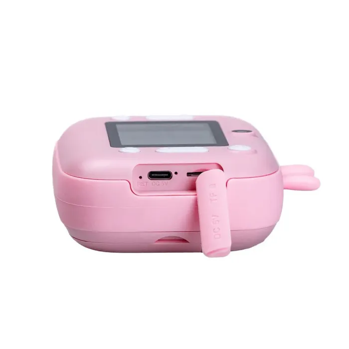 Цифровий дитячий фотоапарат з функцією миттєвого друку Рожевий (HPS1P) - зображення 4