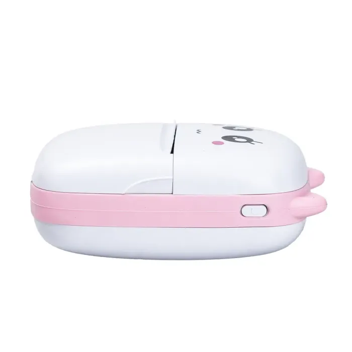 Дитячий міні-принтер портативний бездротовий з термодруком Рожевий (HPX1P) - зображення 5