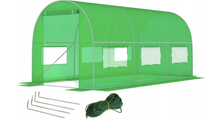 Парник теплиця 9м2 Funfit Garden (450х200х200см) Польща (P0024) - изображение 9