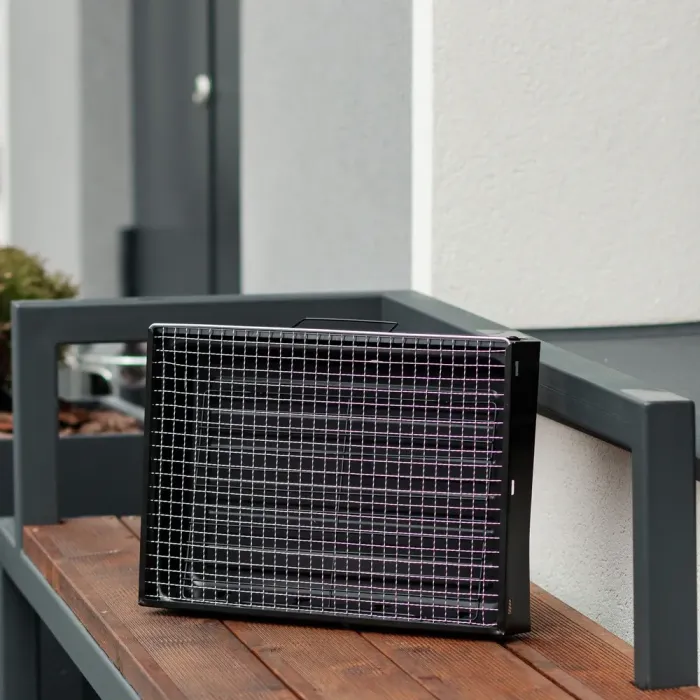 Мангал с решеткой складной портативный 433023.5(см) - маленький мангал барбекю гриль (HP450M) - изображение 2