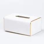Салфетка на стол прямоугольная • органайзер для салфеток Белый (HP9805W)