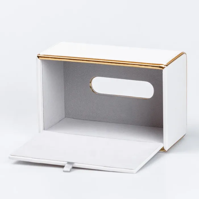 Салфетка на стол прямоугольная • органайзер для салфеток Белый (HP9805W) - изображение 7
