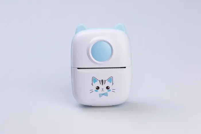 Дитячий міні-принтер портативний бездротовий акумуляторний з термодруком (HPX2BL) - зображення 3