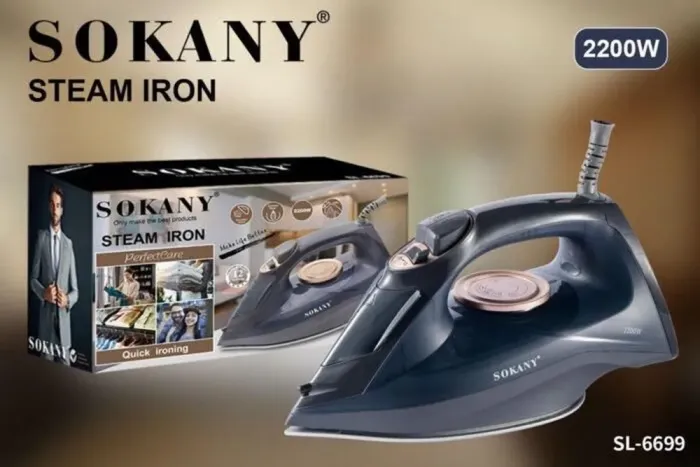 Праска з парогенератором Sokany • праска з керамічною підошвою 2200 Вт (SK6699) - зображення 2