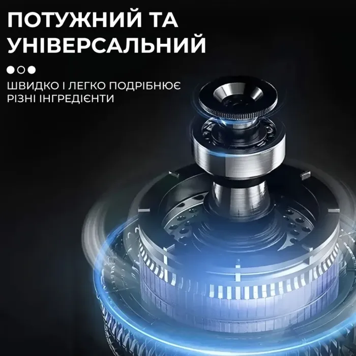 Кухонний комбайн 7в1 1000 Вт міксер кавомолка м'ясорубка і слайсер Sokany (SK7040) - зображення 7