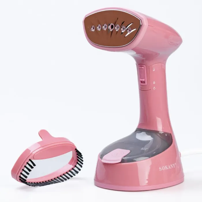 Відпарювач ручний вертикальний SOKANY парогенератор для одягу та штор від мережі 1300 Вт (SKGT3065P) - зображення 6