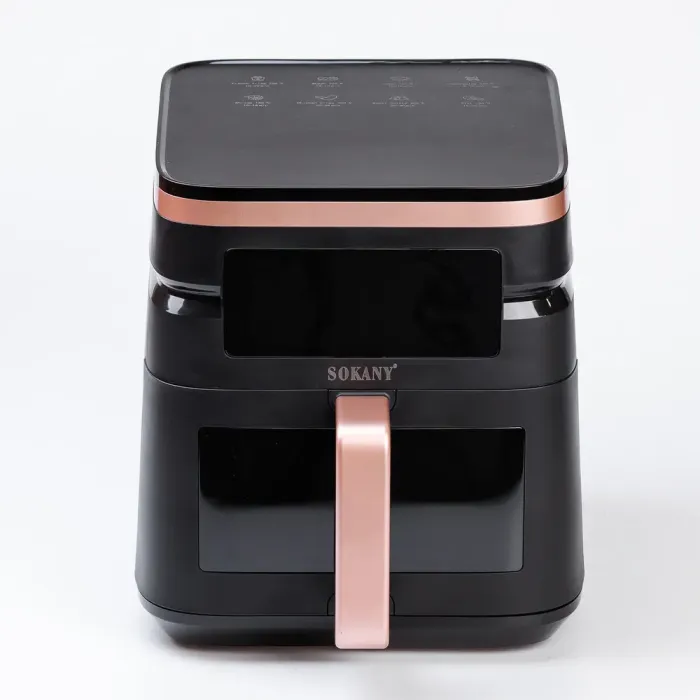 Аерофритниця електрична 7 л SOKANY аерогриль з таймером та терморегулятором 1800 Вт (SK10033) - зображення 2