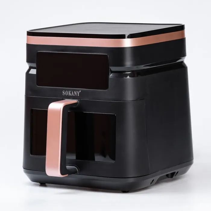 Аерофритниця електрична 7 л SOKANY аерогриль з таймером та терморегулятором 1800 Вт (SK10033) - зображення 7