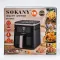 Аерофритниця електрична 7 л SOKANY аерогриль з таймером та терморегулятором 1800 Вт (SK10033)
