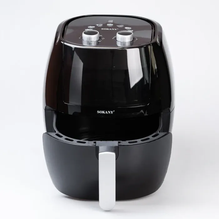 Аерофритниця електрична 7.7 л SOKANY аерогриль з терморегулятором 1800 Вт (SK8013) - зображення 7