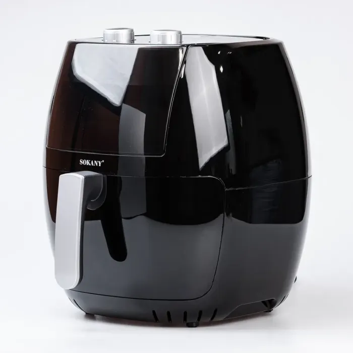 Аерофритниця електрична 7.7 л SOKANY аерогриль з терморегулятором 1800 Вт (SK8013) - зображення 8