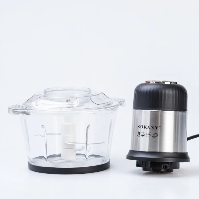 Блендер чоппер подрібнювач чаша 2 л Sokany (SK7025A) - зображення 5