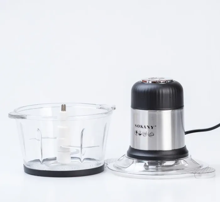 Блендер чоппер подрібнювач чаша 2 л Sokany (SK7025A) - зображення 8